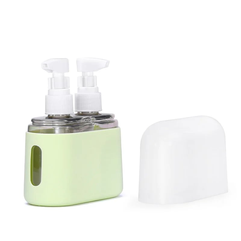 🎁 Mini Shampoo Dispenser Portable Travel Bottle Set