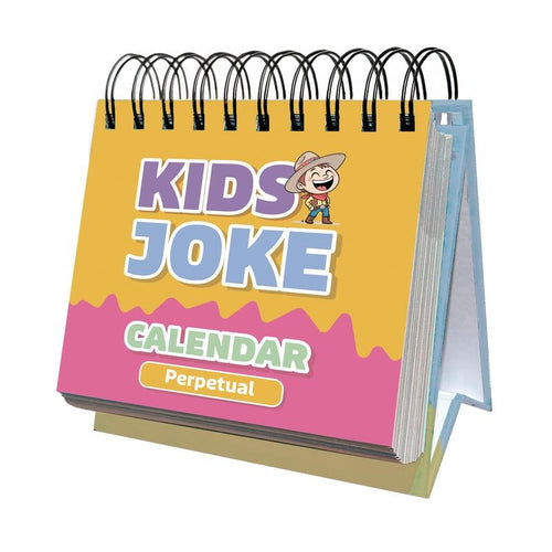 😂📅Perpetual Kids Jokes Calendar - A Year of Daily Laughs with 365 Kid-Approved Jokes for Family Fun - Colorful Engaging Design
