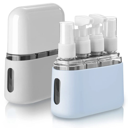 🎁 Mini Shampoo Dispenser Portable Travel Bottle Set
