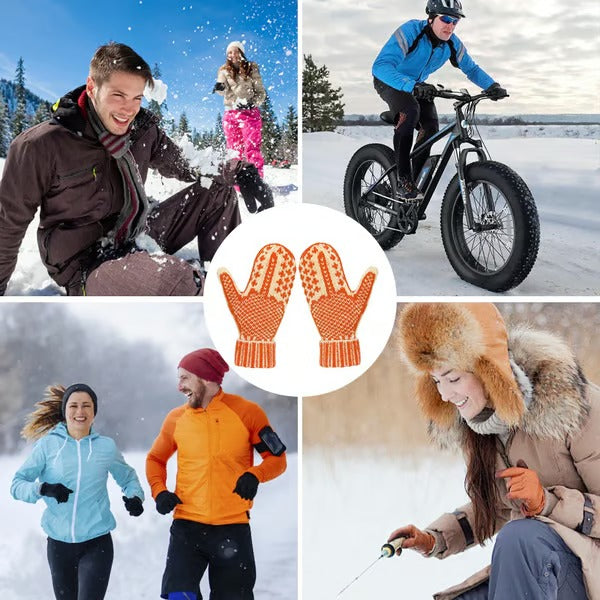 🎅The "Naughty List" Mittens | Cozy Knit with a Hidden Attitude 🖕✨