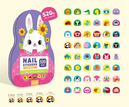 Perfect Gift For Girls😍Kids Nail Stickers