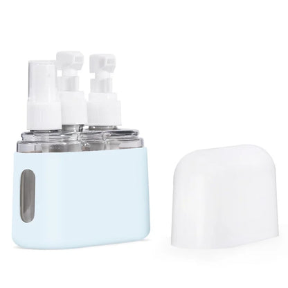 🎁 Mini Shampoo Dispenser Portable Travel Bottle Set
