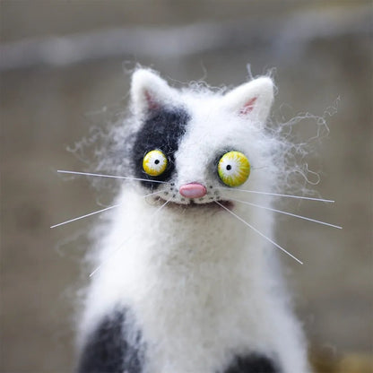 🎁Wool Felt Familiars – Quirky Handmade Companions🐱