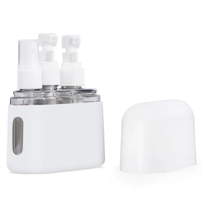 🎁 Mini Shampoo Dispenser Portable Travel Bottle Set