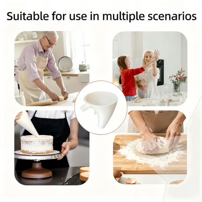 🔥Last Day 48% OFF - ✨Flour Funnel for Culinary Aid Stand Mixer