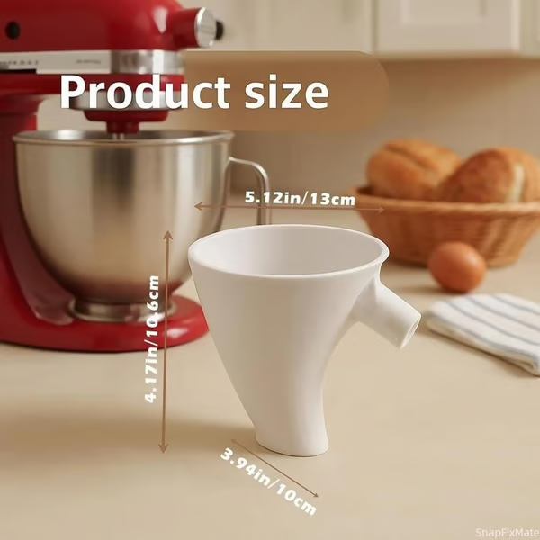 🔥Last Day 48% OFF - ✨Flour Funnel for Culinary Aid Stand Mixer