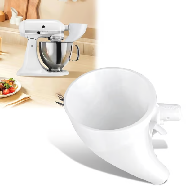 🔥Last Day 48% OFF - ✨Flour Funnel for Culinary Aid Stand Mixer