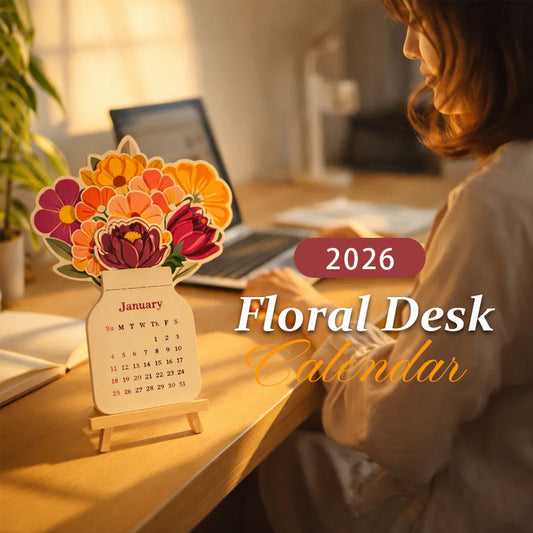 Blooming Desk Flower Calendar