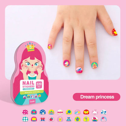 Perfect Gift For Girls😍Kids Nail Stickers
