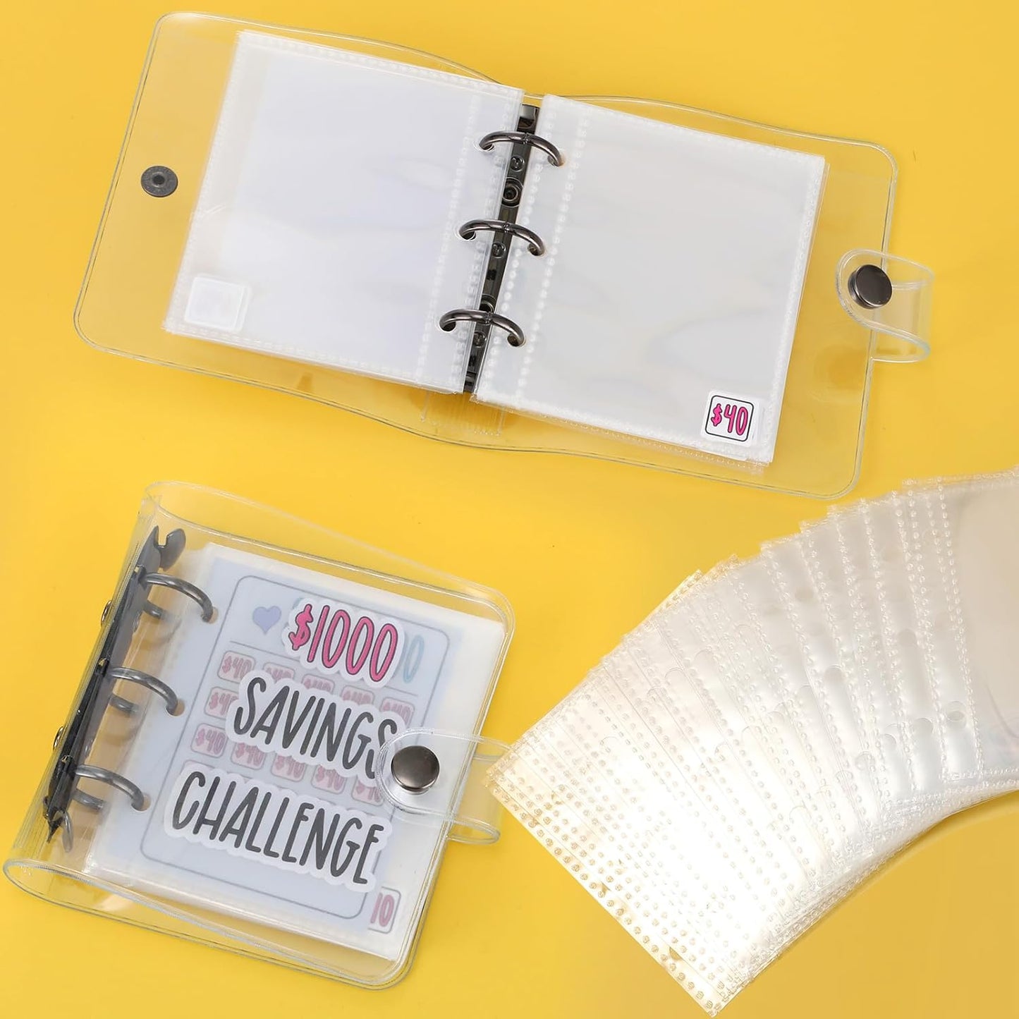 Last Day Promotion Sale 47% OFF😍Mini Money Saving Binder