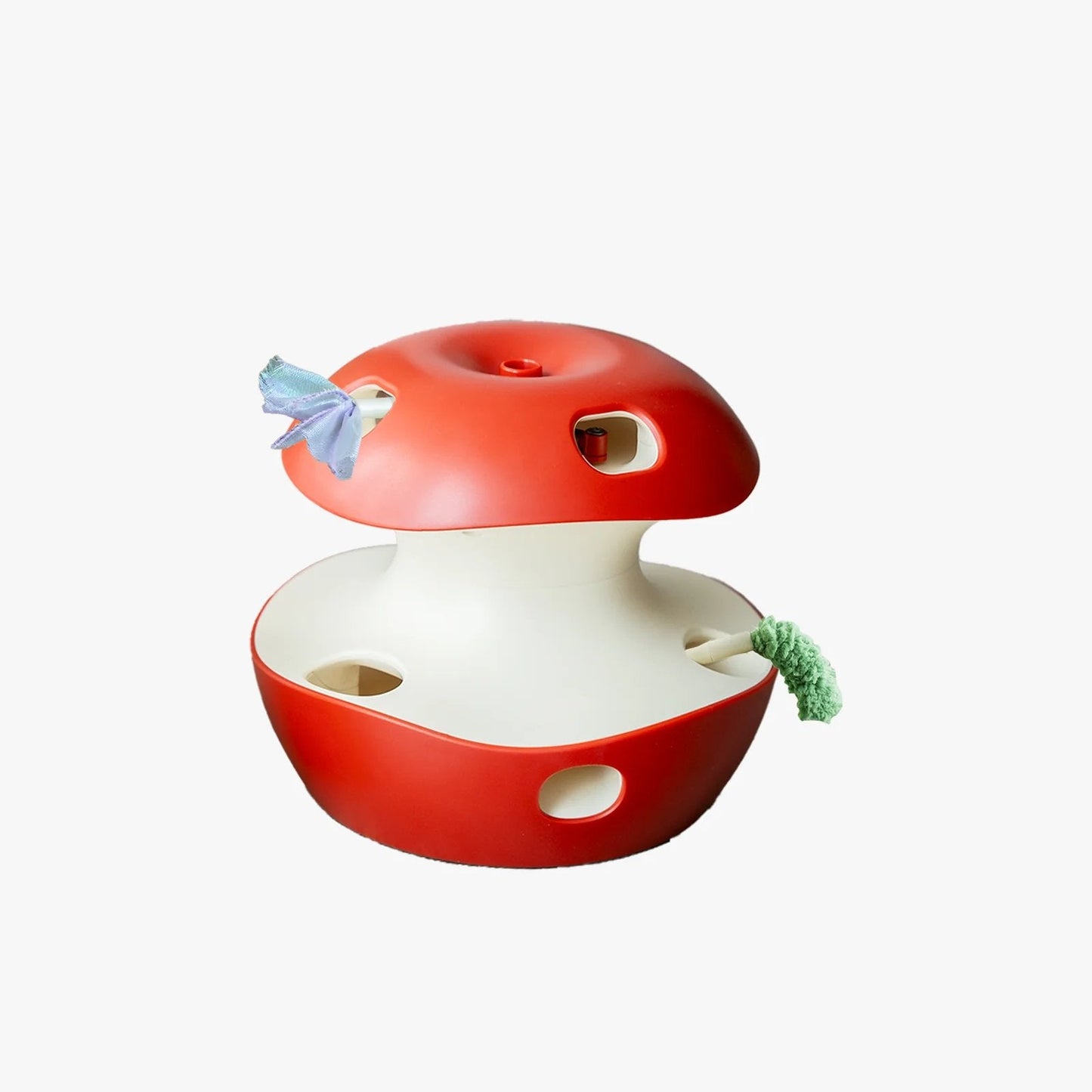 🎯 🍎 Interactive Apple Cat Toy – Fun Prey Play for Curious Kitties!✨🐾