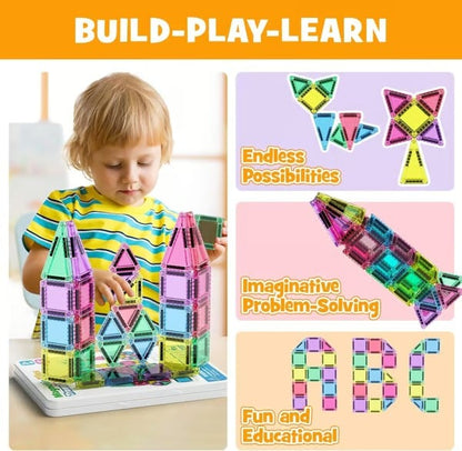 🎁Last Day Special 49% OFF - Mini Magnetic Tiles Building Blocks