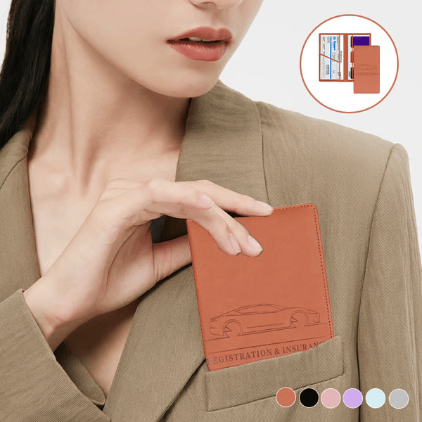 Promotion Day Sale 60% OFF✨Car Registration & Insurance Card Holder