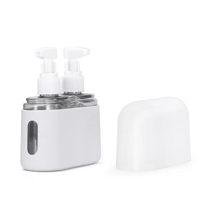 🎁 Mini Shampoo Dispenser Portable Travel Bottle Set