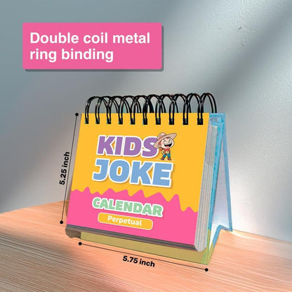 😂📅Perpetual Kids Jokes Calendar - A Year of Daily Laughs with 365 Kid-Approved Jokes for Family Fun - Colorful Engaging Design