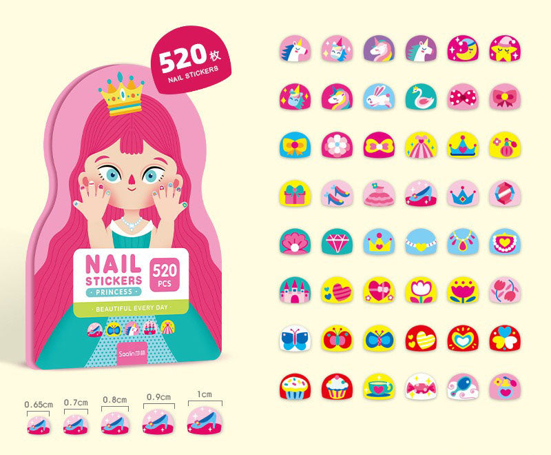 Perfect Gift For Girls😍Kids Nail Stickers