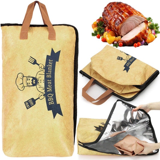 🔥 Elevate Your BBQ Game✨ BBQ Insulated bag - Keep Your Meat Juicy, Tender, and Full of Flavor! 🍖