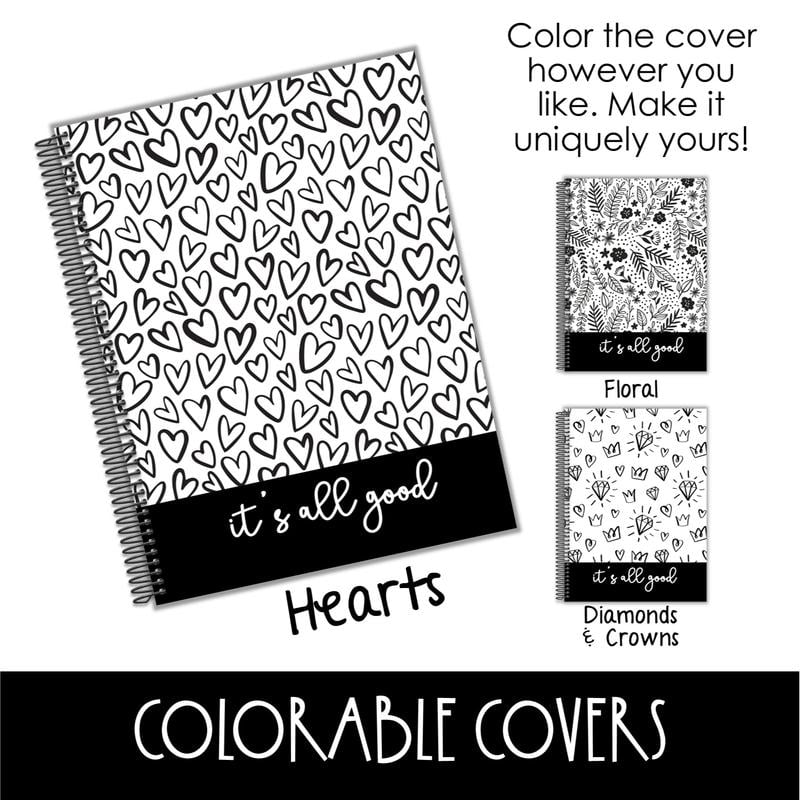 🔥💌Mental Health Mood Journal✍️Track your Moods & Relieve Anxiety🤗