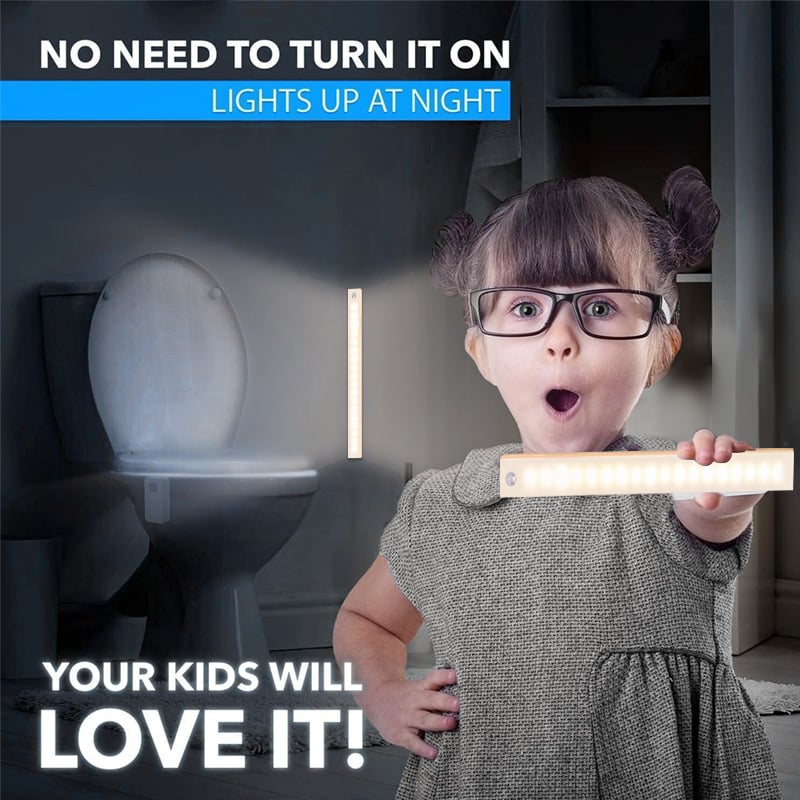 🔥Last Day 49% OFF - Punch-free Smart Sensor Magnetic Rechargeable LED Lights