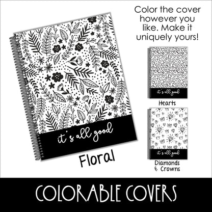 🔥💌Mental Health Mood Journal✍️Track your Moods & Relieve Anxiety🤗