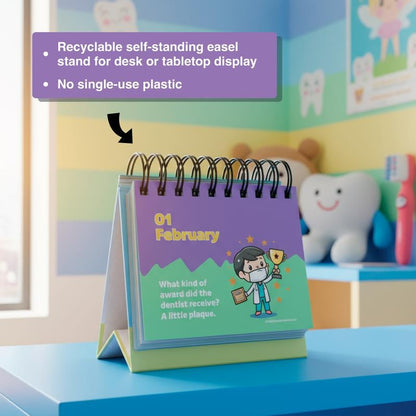 😂📅Perpetual Kids Jokes Calendar - A Year of Daily Laughs with 365 Kid-Approved Jokes for Family Fun - Colorful Engaging Design