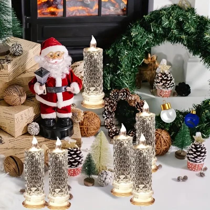 🏆30K+ SOLD!🔥 48% OFF LED Crystal Candle Lights