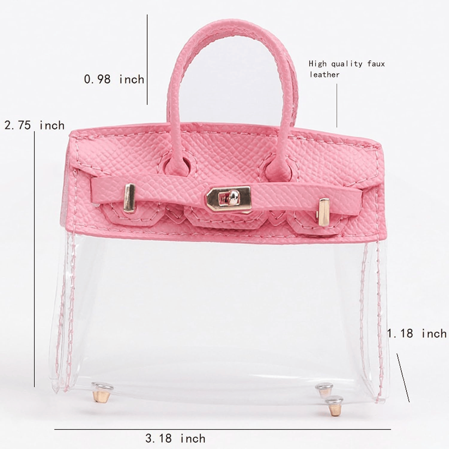 Cute Car Keychain Bag for Women 🚗💖 Elegant Handbag-like Key Fob Case & Small Wallet 👜
