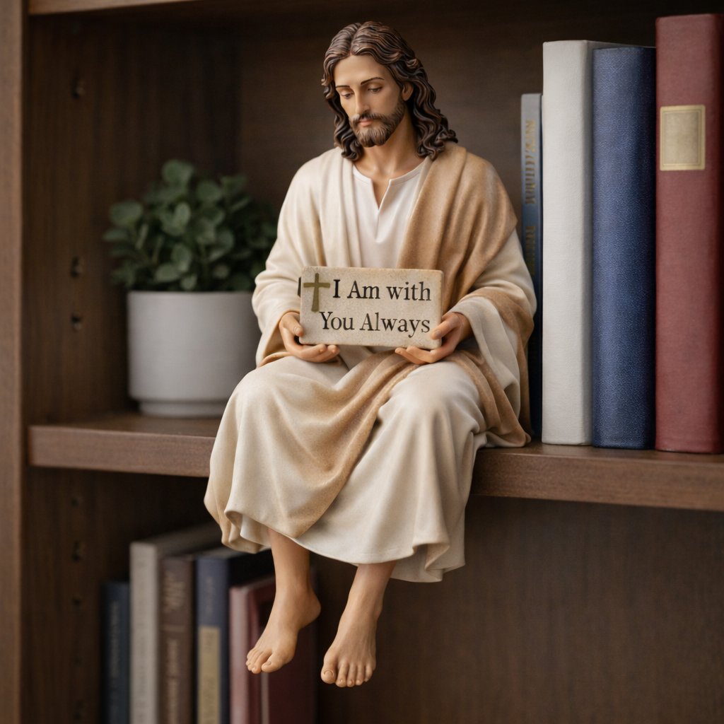 Hot Sale 48% OFF✨Handcrafted Jesus Figurine✝️Serene Desk Companion🙏