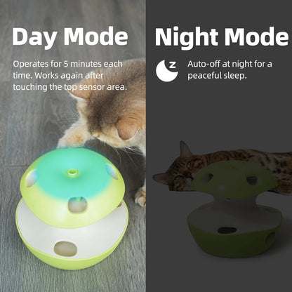🎯 🍎 Interactive Apple Cat Toy – Fun Prey Play for Curious Kitties!✨🐾