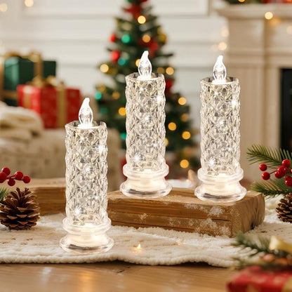 🏆30K+ SOLD!🔥 48% OFF LED Crystal Candle Lights