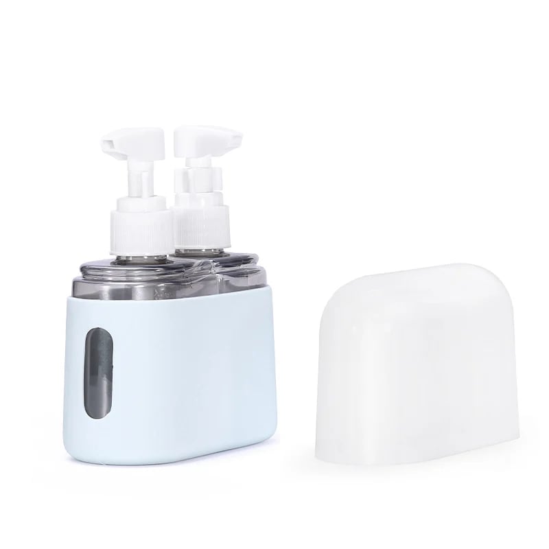 🎁 Mini Shampoo Dispenser Portable Travel Bottle Set