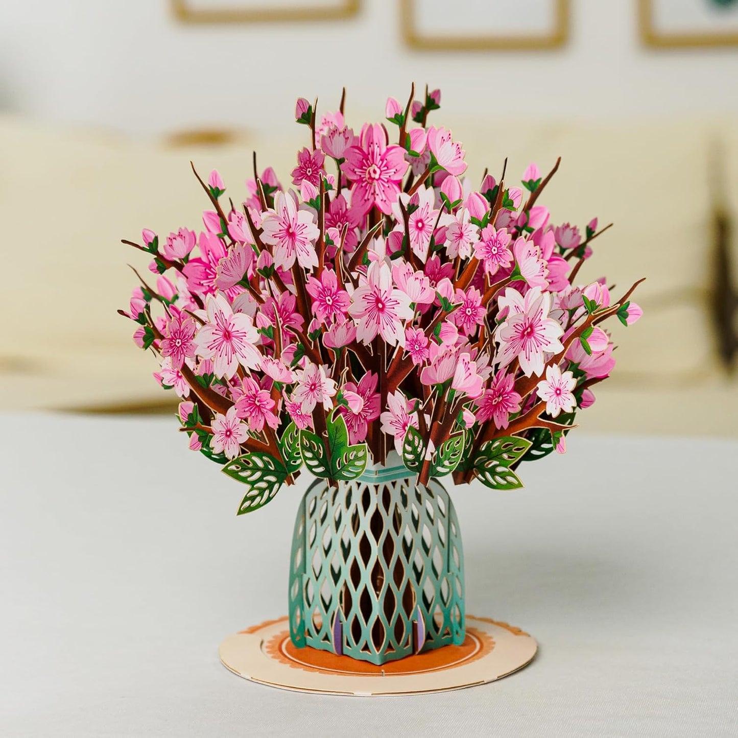 🌹2026 Paper 3D Floral Valentine's Day Card