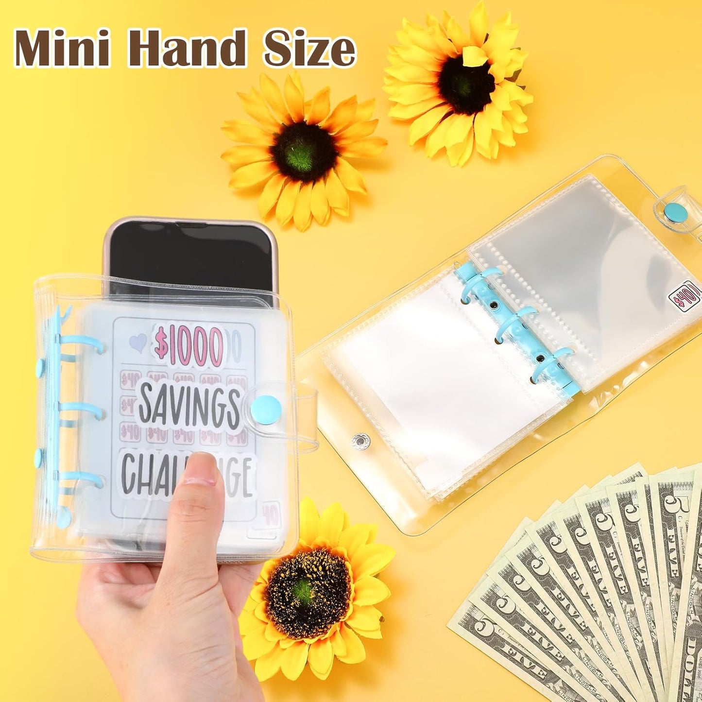 Last Day Promotion Sale 47% OFF😍Mini Money Saving Binder