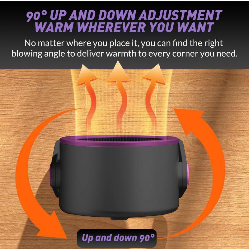 2026 Portable Heater – Outdoor & Desktop Mini Radiator