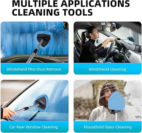 Limted Sale 47% OFF🔥Upgraded Expandable Windshield Cleaning Tool