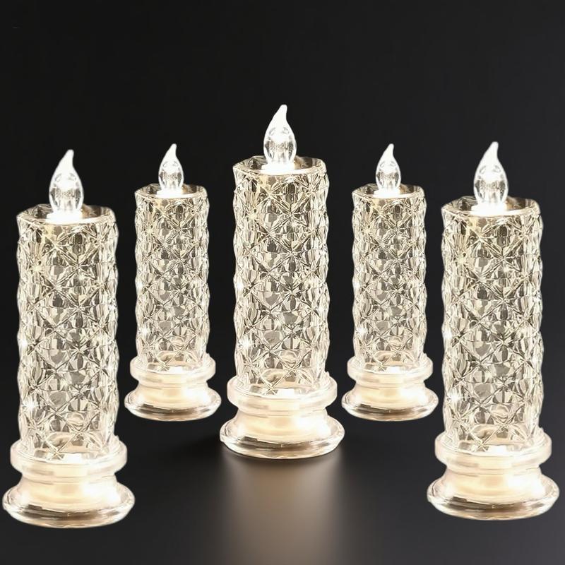 🏆30K+ SOLD!🔥 48% OFF LED Crystal Candle Lights