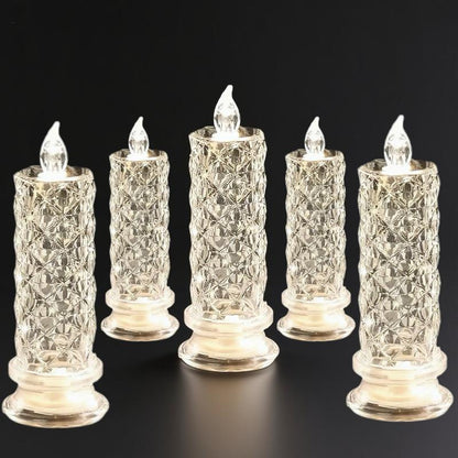🏆30K+ SOLD!🔥 48% OFF LED Crystal Candle Lights