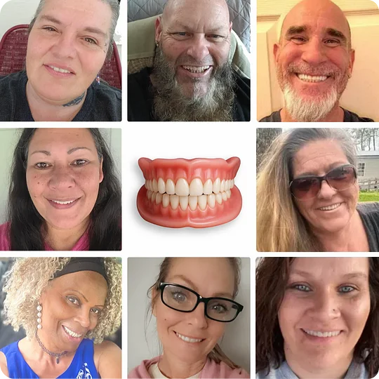 🌎Ends Today: 70% OFF! Custom-Fit Full Functional Dentures Make you more confident✨