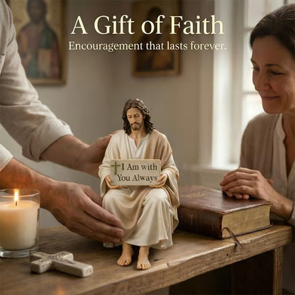 Hot Sale 48% OFF✨Handcrafted Jesus Figurine✝️Serene Desk Companion🙏