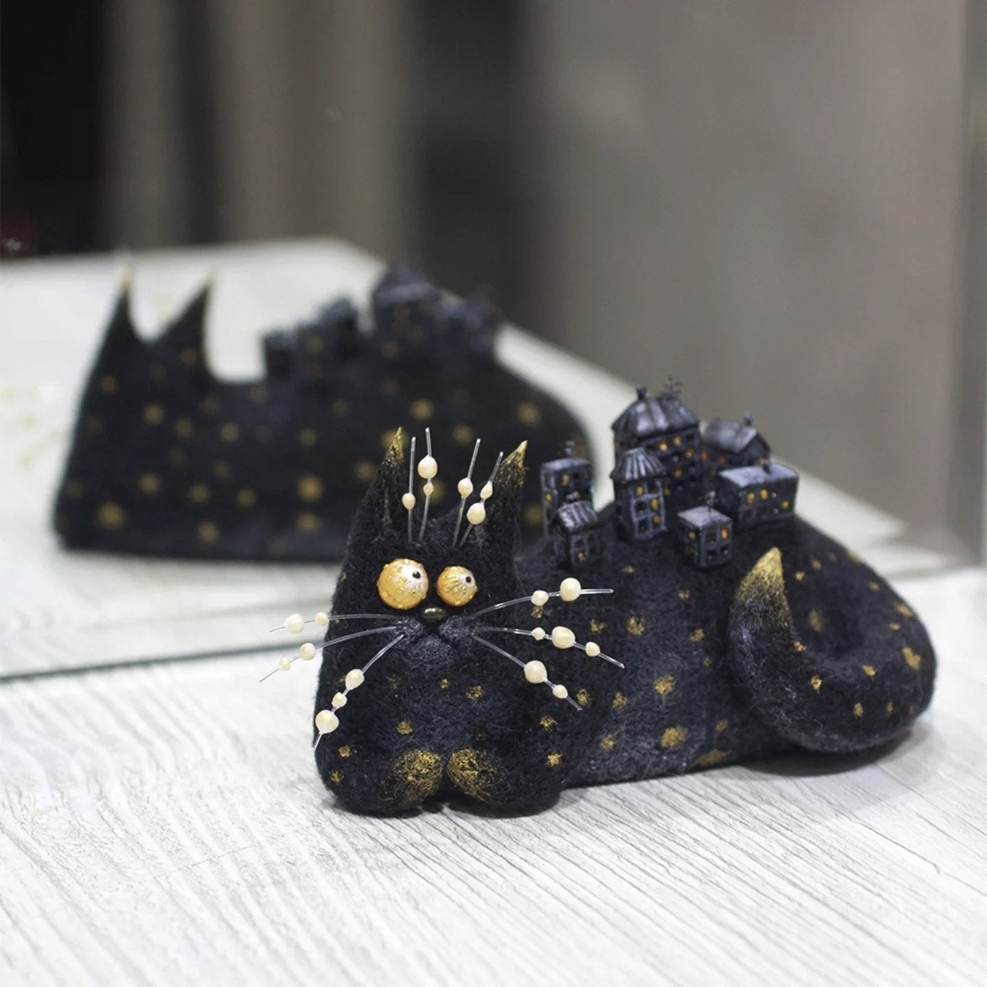 🎁Wool Felt Familiars – Quirky Handmade Companions🐱