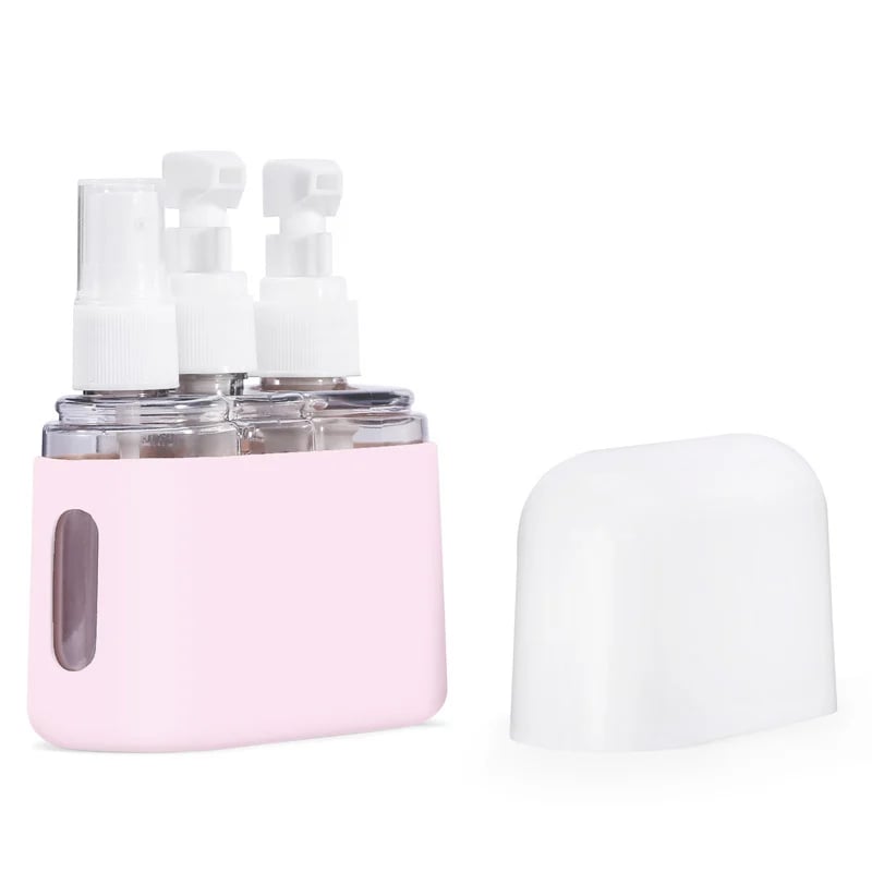 🎁 Mini Shampoo Dispenser Portable Travel Bottle Set