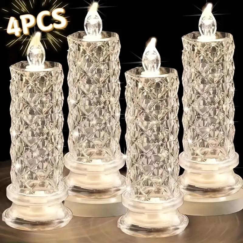 🏆30K+ SOLD!🔥 48% OFF LED Crystal Candle Lights