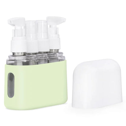 🎁 Mini Shampoo Dispenser Portable Travel Bottle Set