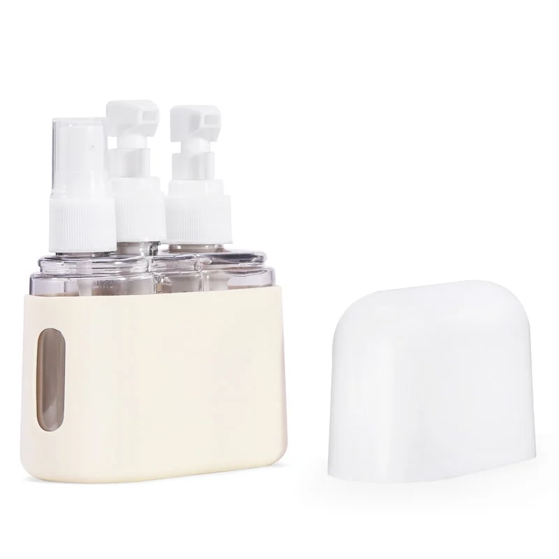 🎁 Mini Shampoo Dispenser Portable Travel Bottle Set