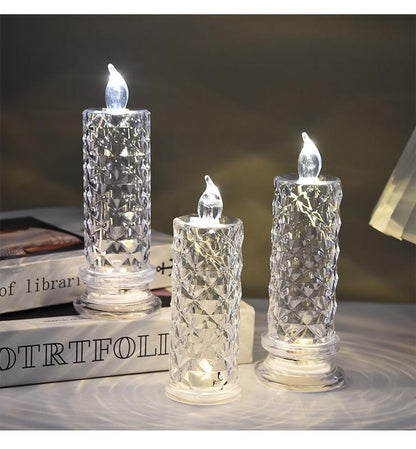 🏆30K+ SOLD!🔥 48% OFF LED Crystal Candle Lights
