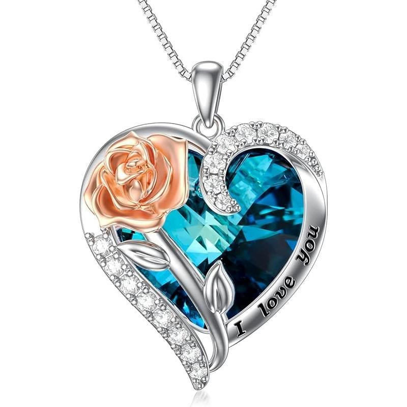 🔥Last Day 64% OFF💖2026  Forever Rose Heart Necklace