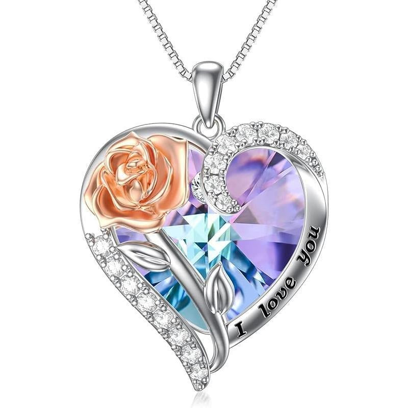 🔥Last Day 64% OFF💖2026  Forever Rose Heart Necklace