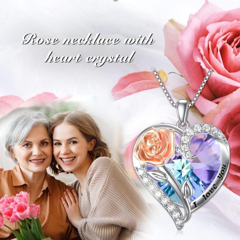 🔥Last Day 64% OFF💖2026  Forever Rose Heart Necklace