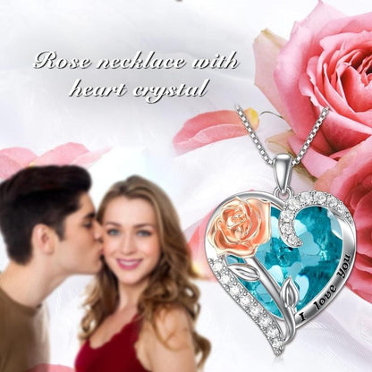 🔥Last Day 64% OFF💖2026  Forever Rose Heart Necklace