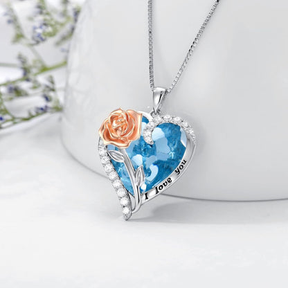 🔥Last Day 64% OFF💖2026  Forever Rose Heart Necklace